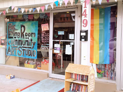 Studio Front Entrance